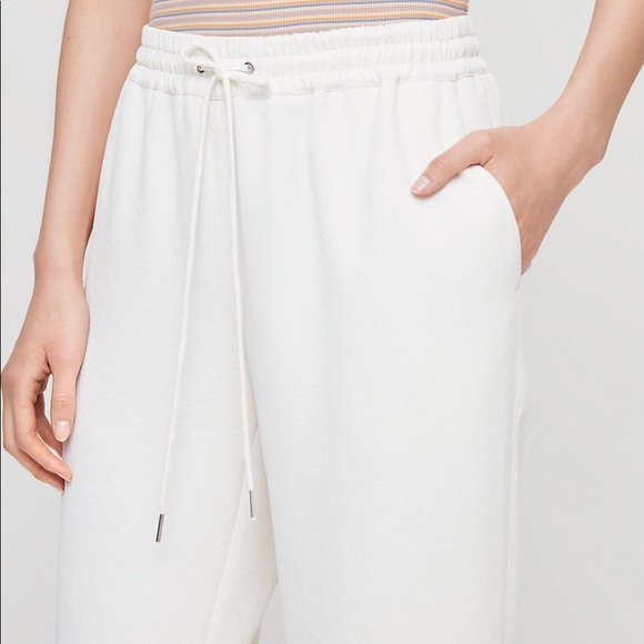 Aritzia Wilfred white joggers - Picture 5 of 11